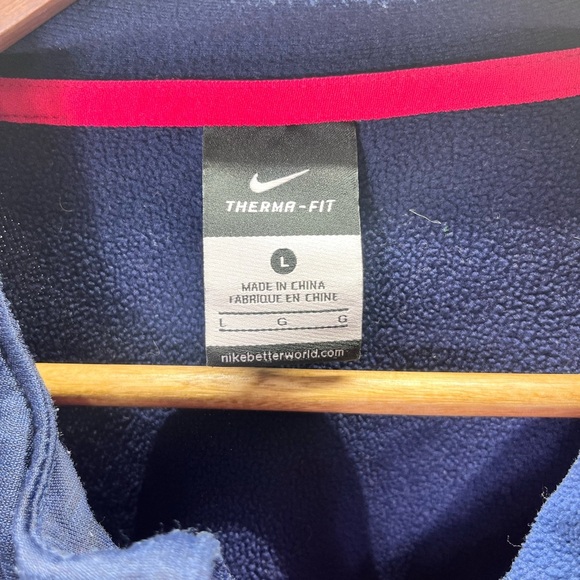 Nike KD Kevin Durant Therma Fit Fleece Jacket Mens L Basketball Hooded 2402 - Picture 4 of 9